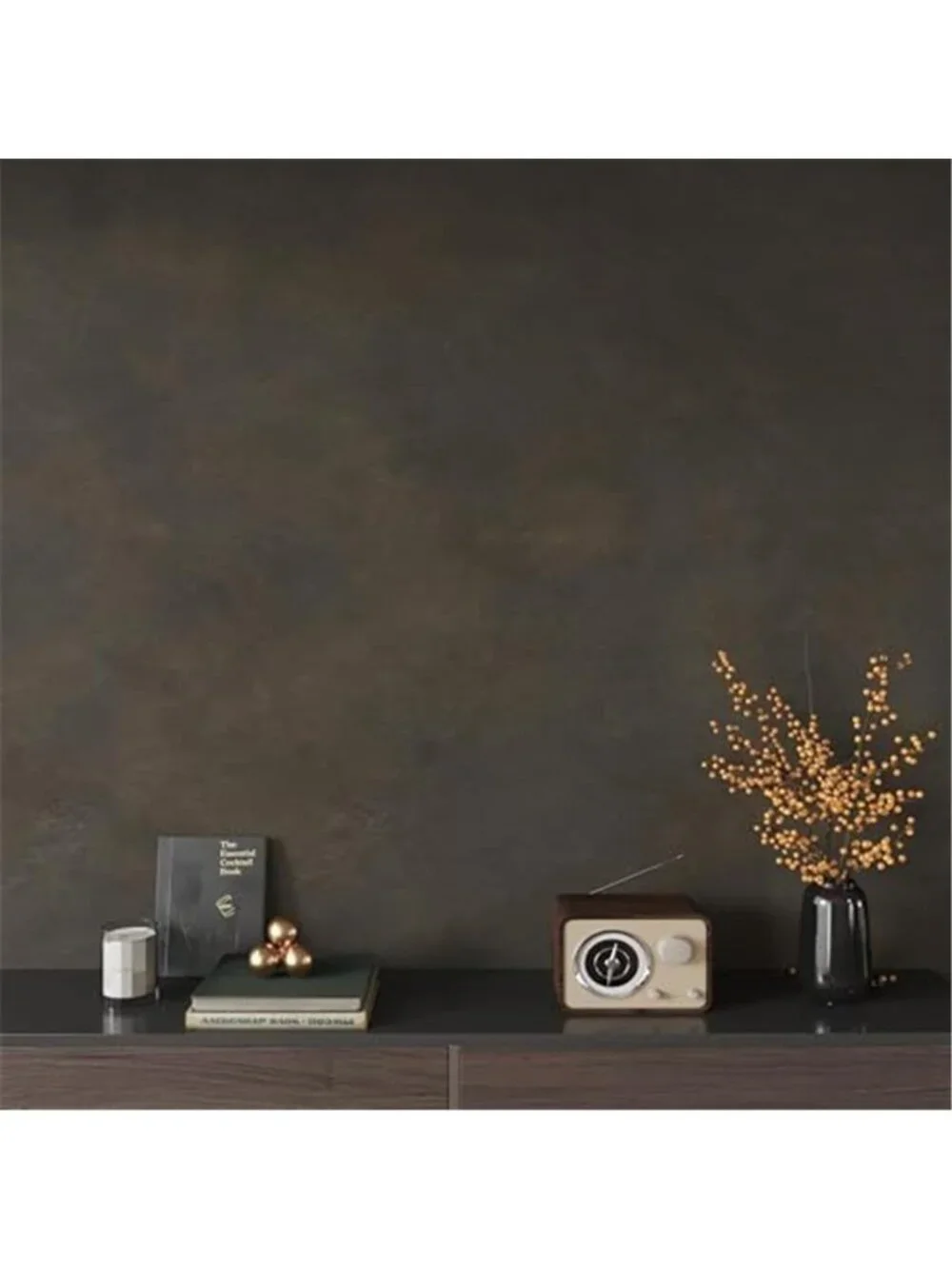 Peel Stick Concrete Wallpaper Removable Waterproof Vinyl Wall Contact Paper